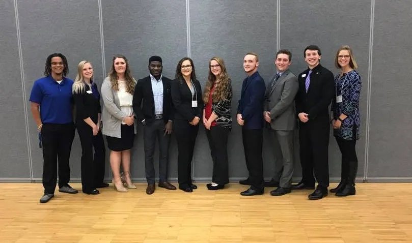 Nebraska FBLA Collegiate members at Fall Leadership Conference